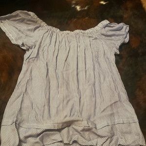 Off the shoulder shirt!